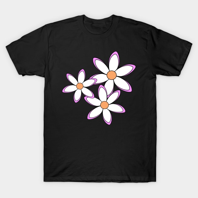 daisies blossoms bloom nature flower daisy T-Shirt by rh_naturestyles